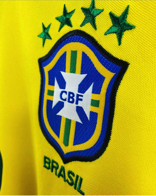 Brazil 1998 Home Shirt - Ronaldo 9