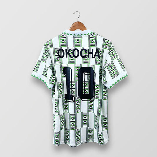 Nigeria 1994 Away Shirt - Okocha 10